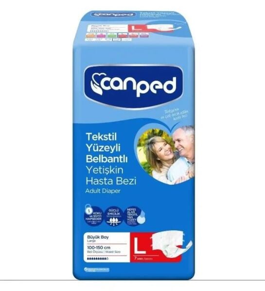 CANPED YETİŞKİN BELBANTLI LARGE 7 ADET