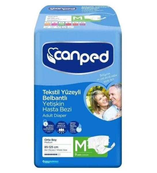 CANPED YETİŞKİN BELBANTLI MEDİUM 9 ADET