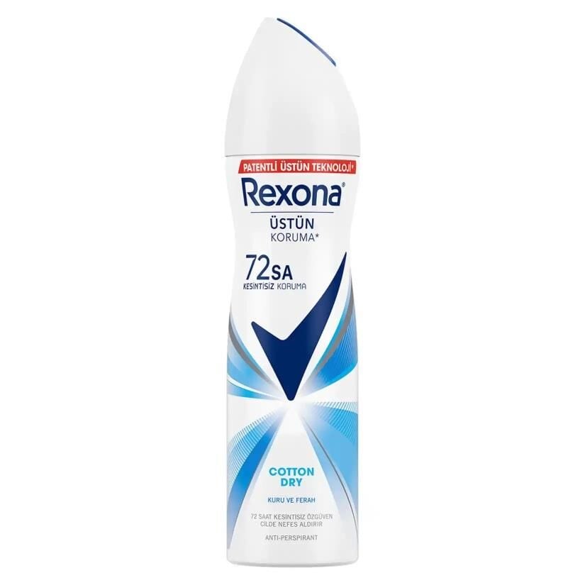 REXONA 150 ML DEO COTTON DRY 72 SA.