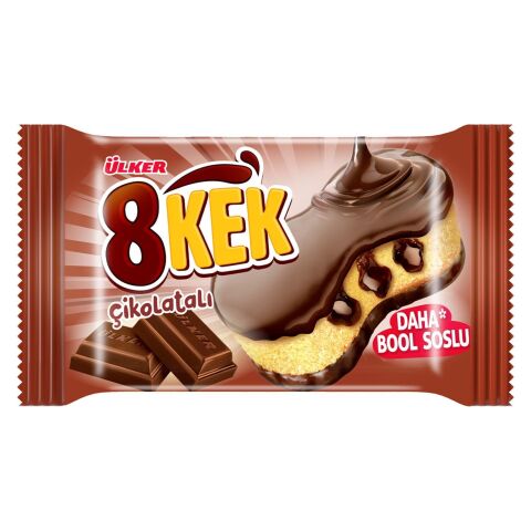 ÜLKER ÇİKOLATALI 8 KEK 55 GR