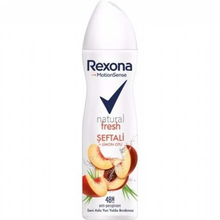REXONA 150 ML DEO ŞEFTALİ&LİMON OTU 72 SA.
