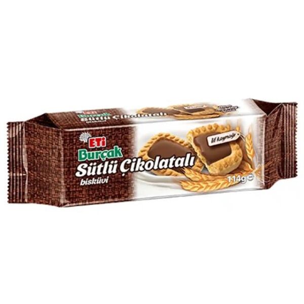 ETİ BURÇAK SÜTLÜ ÇİKOLATA 114 GR