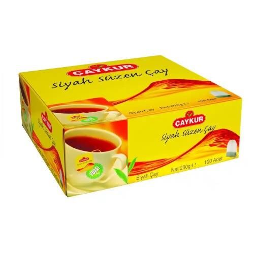 ÇAYKUR ALTIN SÜZEN BARDAK POŞET 100'LÜ