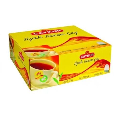 ÇAYKUR ALTIN SÜZEN BARDAK POŞET 100'LÜ