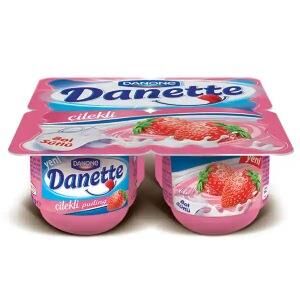 DANONE DANETTE ÇİLEKLİ 4'LÜ