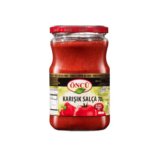 ÖNCÜ KARIŞIK SALÇA 700 GR