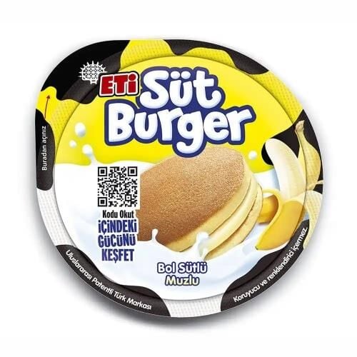 ETİ SÜT BURGER MUZLU 35 GR