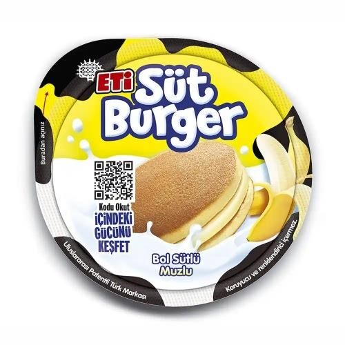 ETİ SÜT BURGER MUZLU 35 GR