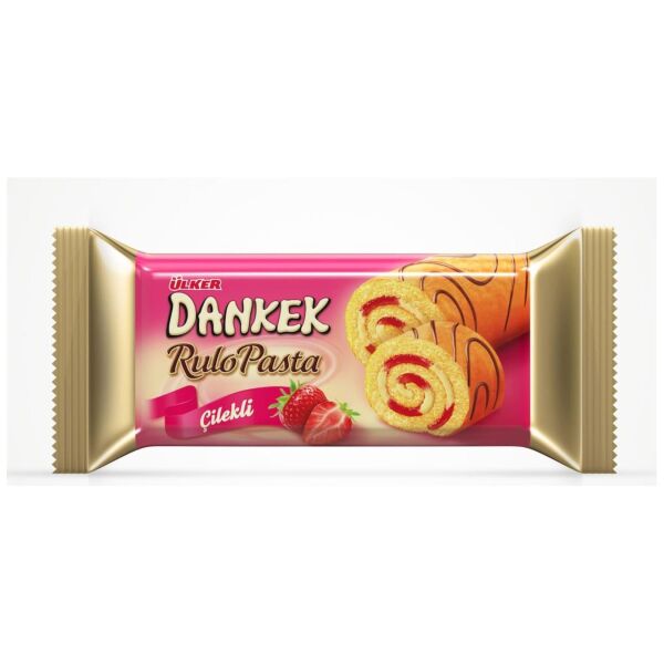 ÜLKER DANKEK RULO PASTA ÇİLEK 235 GR