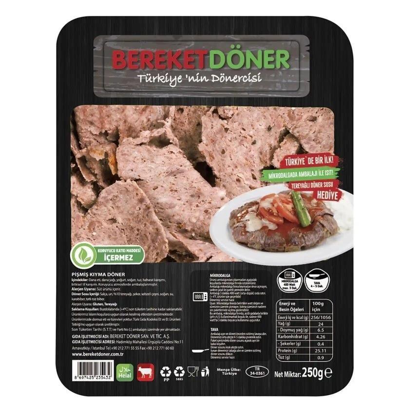 LEZİTA BEREKET ET DÖNER 200 GR