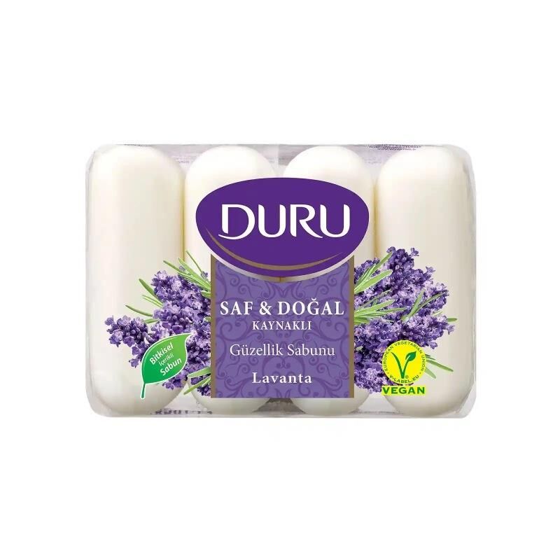 DURU GÜZELLİK SABUNU LAVANTA 4X70 GR