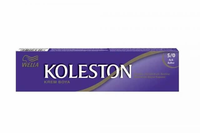 KOLESTON 5-0 AÇIK KAHVE TÜP BOYA 3 LÜ