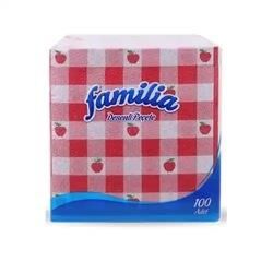 FAMİLİA DESENLİ PEÇETE 100 ADET