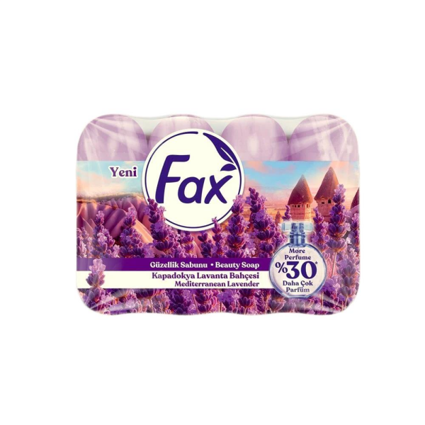 FAX GÜZELLİK SABUNU LAVANTA 4X70 GR