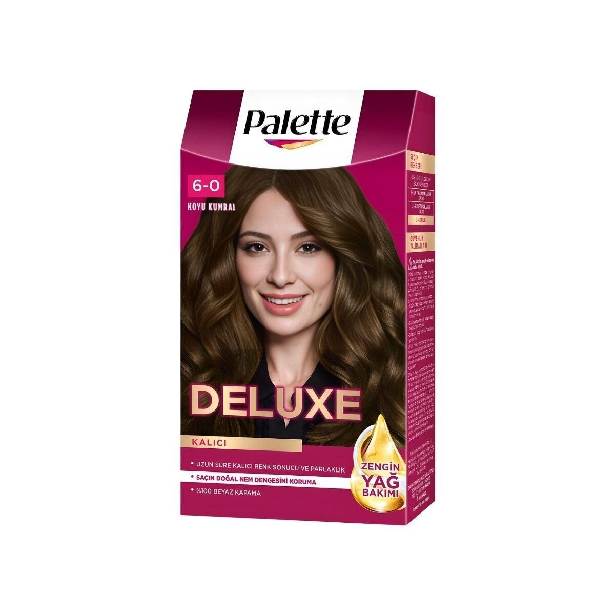 PALETTE DELUX 6-0 KOYU KUMRAL
