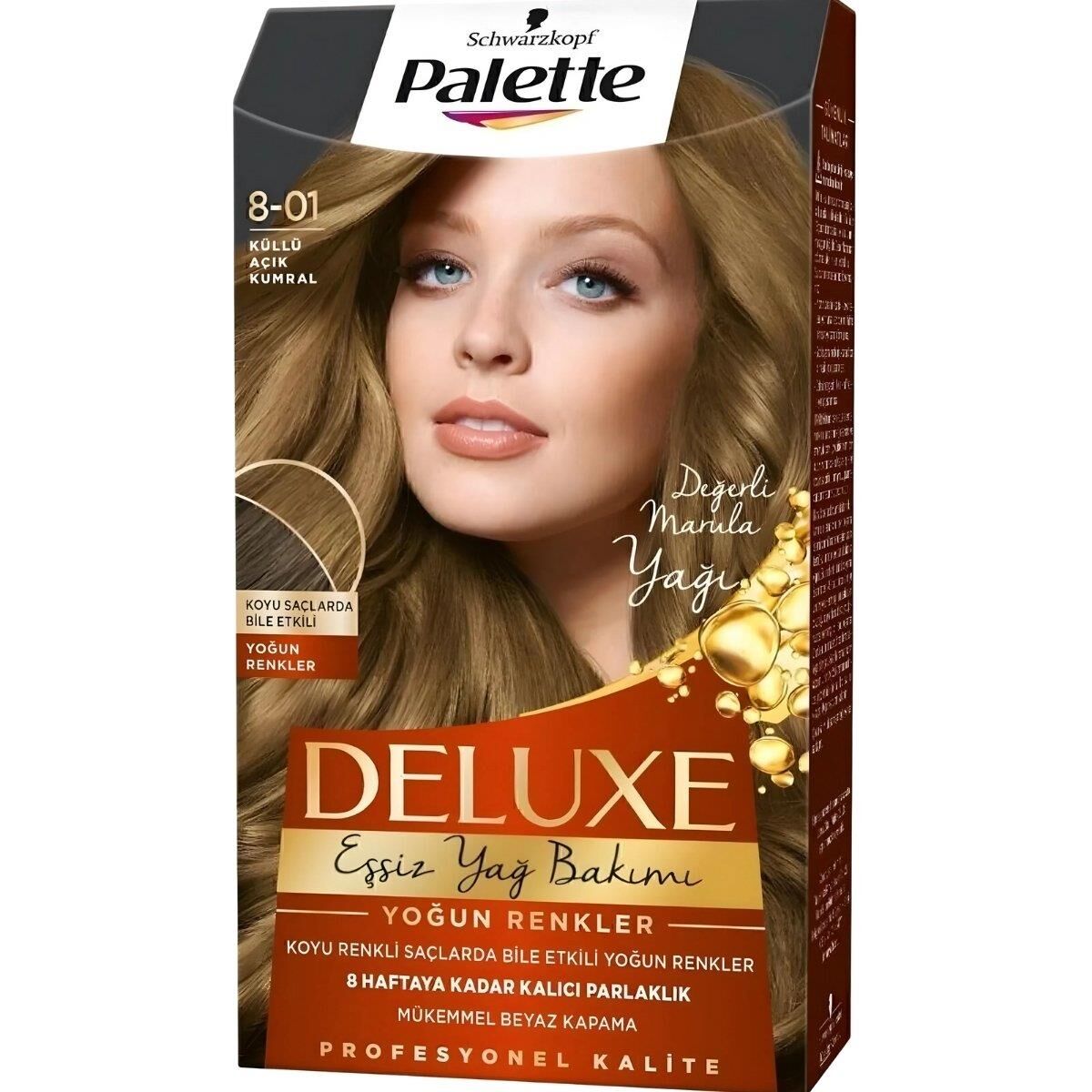 PALETTE DELUX 8-01 KÜLLÜ AÇIK KUMRAL