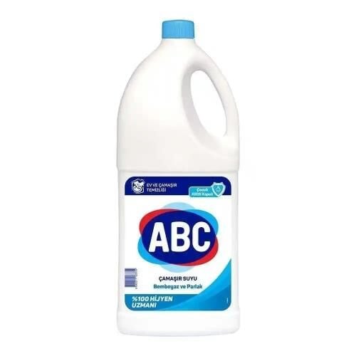 ABC ÇAMAŞIR SUYU BEMBEYAZ PARLAK 4 LT