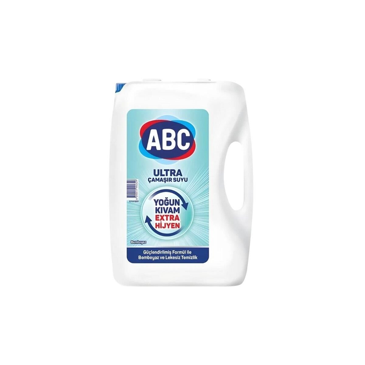 ABC ULTRA ÇAMAŞIR SUYU BEMBEYAZ 3250 GR
