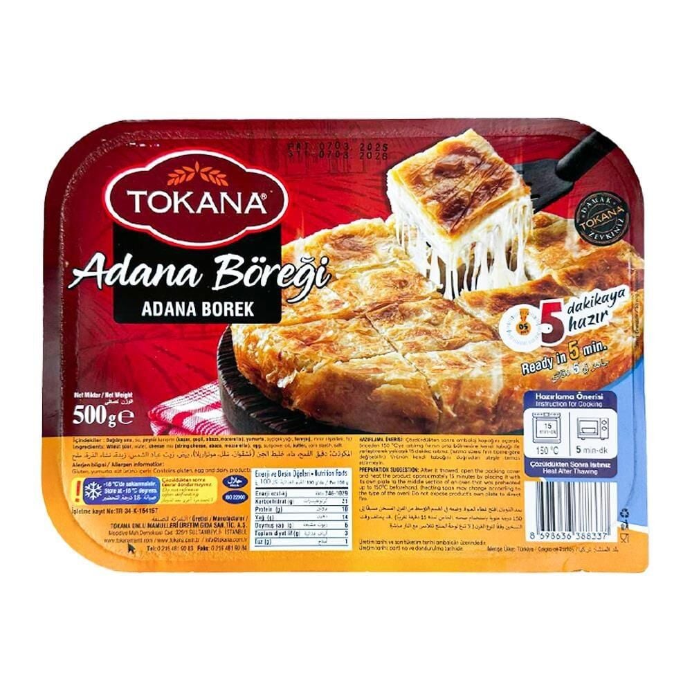TOKANA ADANA BÖREĞİ 500 GR