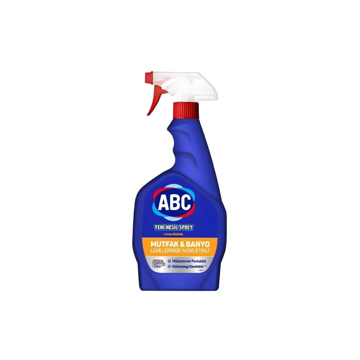 ABC SPREY BANYO VE MUTFAK TEMİZLİĞİ 750 ML