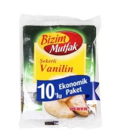 BİZİM MUTFAK ŞEKERLİ VANİLİN 10'LU