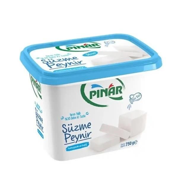 PINAR YARIM YAĞLI SÜZME PEYNİR 750 GR