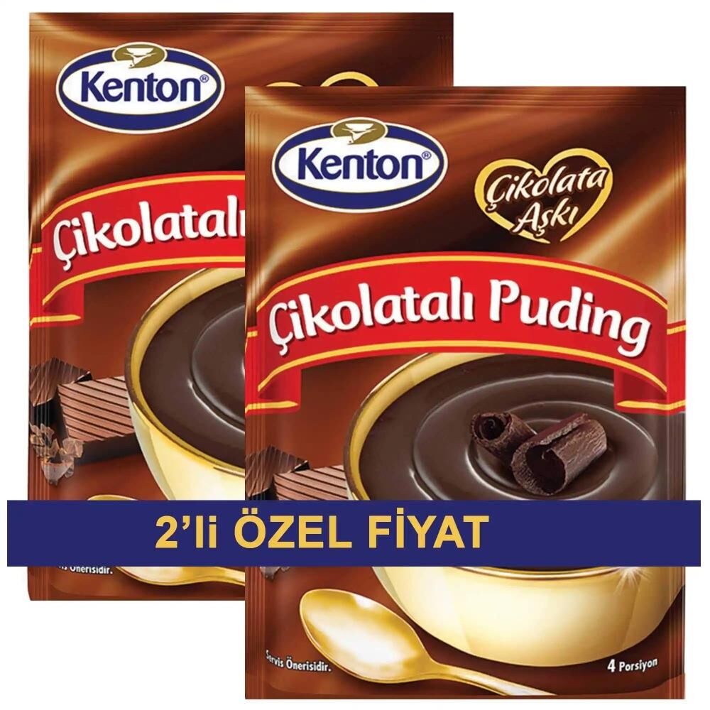 KENTON PUDİNG ÇİKOLATA AŞKI 2'Lİ