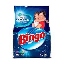 BİNGO TOZ DETERJAN RENKLİ-BEYAZ 4 KG