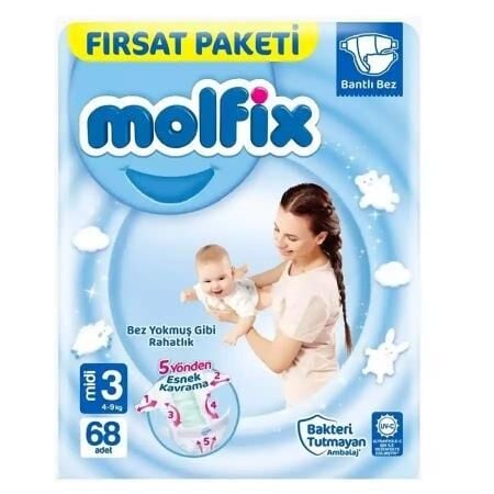 MOLFİX FIRSAT PAKETİ 3 NO 68 ADET