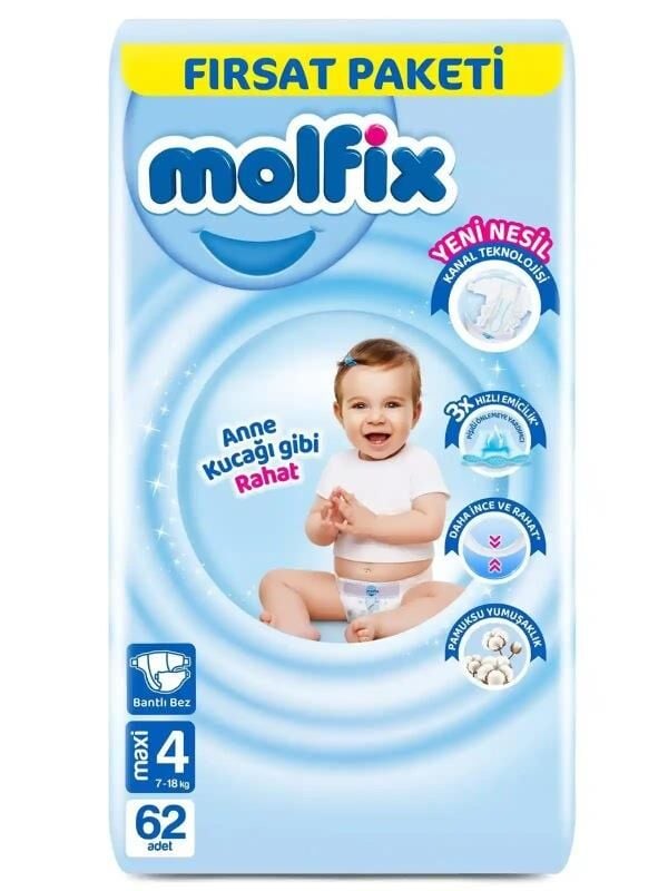 MOLFİX FIRSAT PAKETİ 4 NO 62 ADET