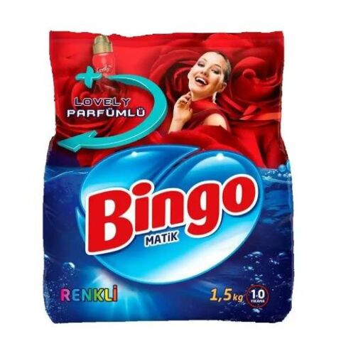 BİNGO MATİK RENKLİLER  1,5 KG