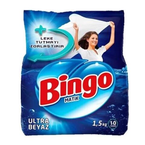 BİNGO AUT.KONS.ULTRA BEYAZ 1,5 KG*10