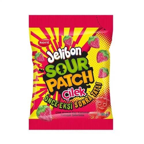 KENT JELIBON SOUR PATCH ÇİLEK 80 GR