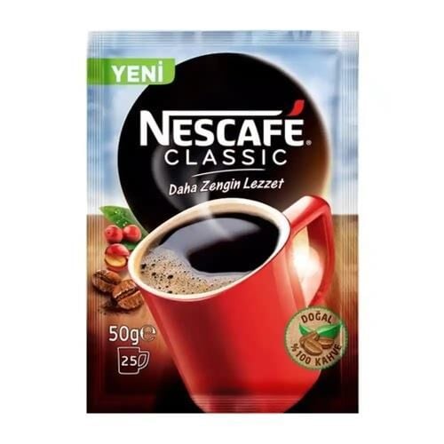 NESCAFE CLASİC 50 GR POŞET