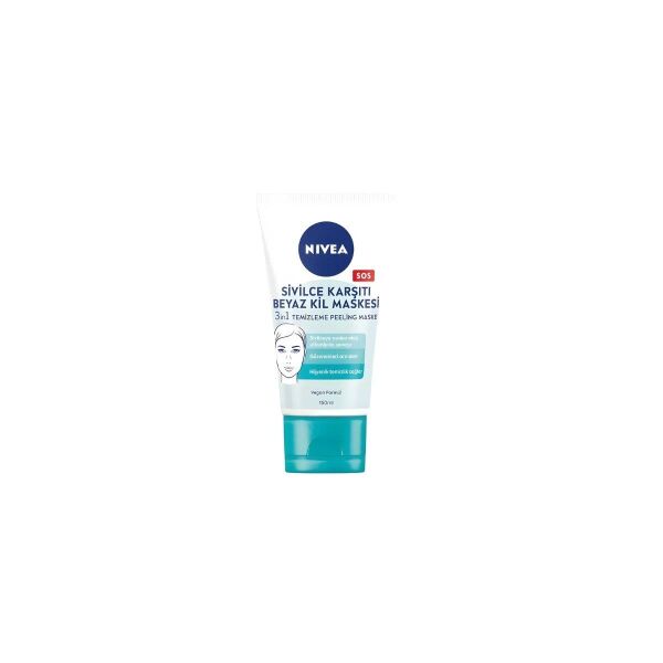 NIVEA 150 ML SİVİLCE KARŞ.BEYAZ KİL MASKE
