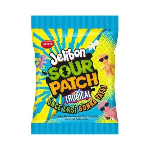 KENT JELIBON SOUR PATCH TROPİCAL 80 GR