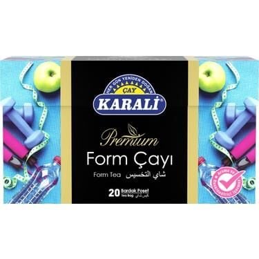 KARALİ PREMİUM FORM ÇAYI 2 GR 20 Lİ