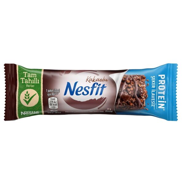 NESFİT KAKAOLU BAR 20 GR