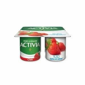 DANONE ACTİVİA ÇİLEKLİ 4'LÜ