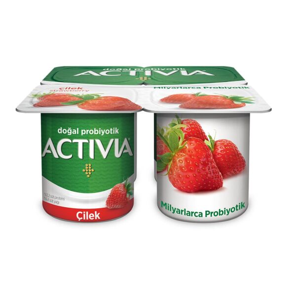 DANONE ACTİVİA ÇİLEKLİ 4'LÜ
