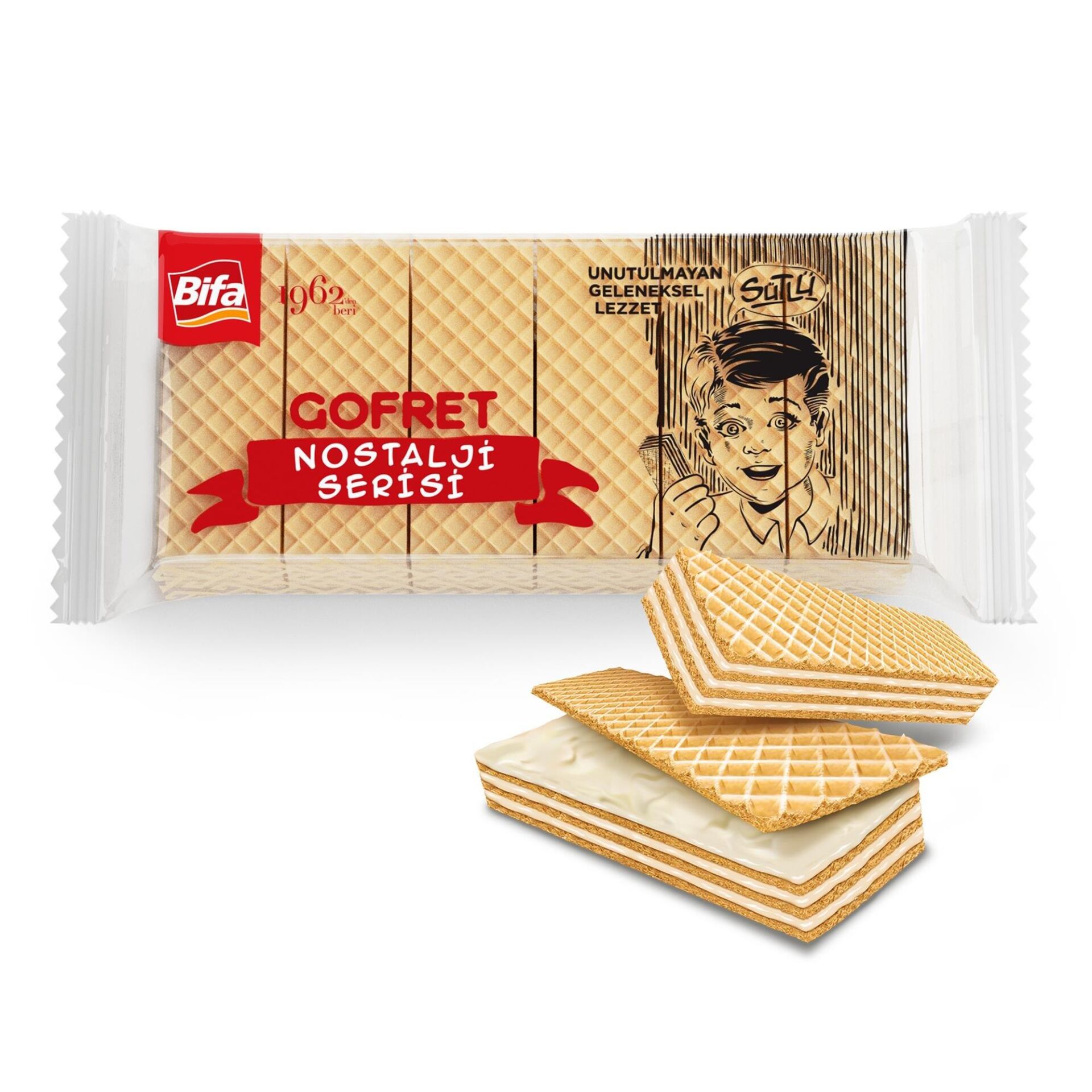 BİFA SÜTLÜ GOFRET 125 GR
