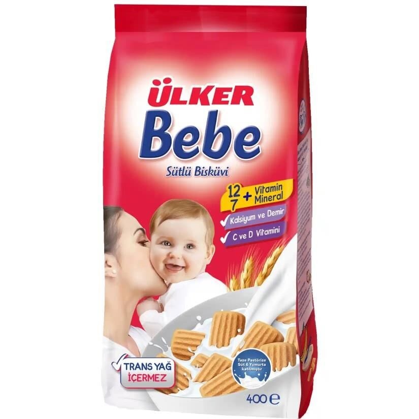 ÜLKER  BEBE BİSK.400GR