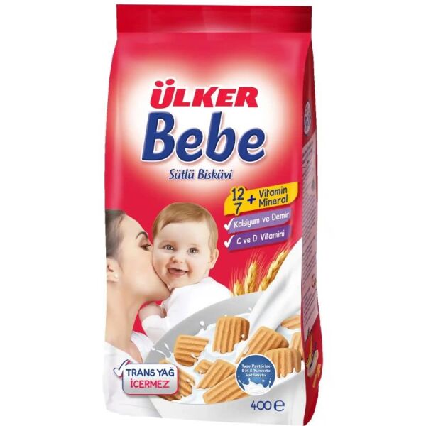 ÜLKER  BEBE BİSK.400GR