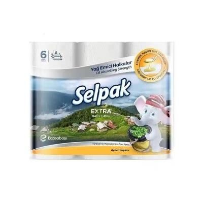 SELPAK KAĞIT HAVLU 3 KATLI 6 ADET