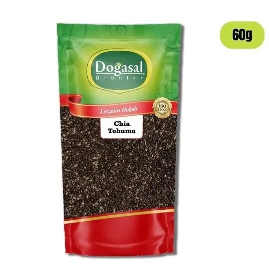 DOĞASAL CHIA TOHUMU 60 GR