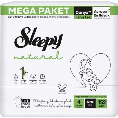 SLEPPY MEGA PAKET 4 NUMARA 152'Lİ