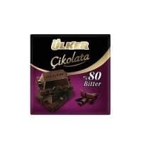 ÜLKER  ÇİKOLATA BITTER %80 60GR