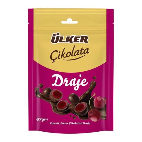 ÜLKER  DRAJE ÇİK VİŞNE BİTTER 67 G