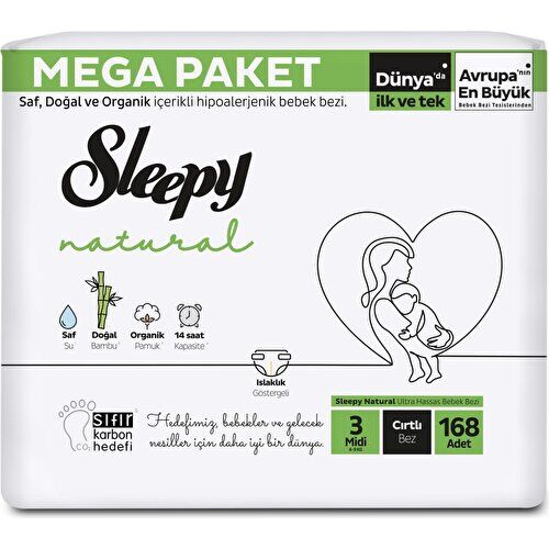 SLEPPY MEGA PAKET 7 NUMARA 72'Lİ