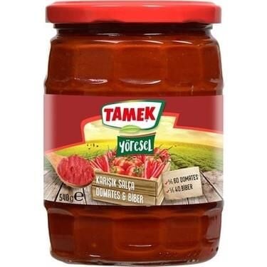TAMEK KARIŞIK SALÇA CAM 540 GR